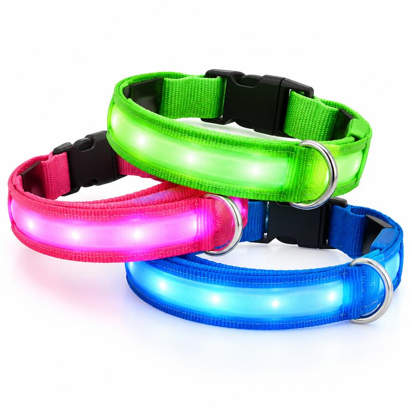 Collar LED Recargable USB