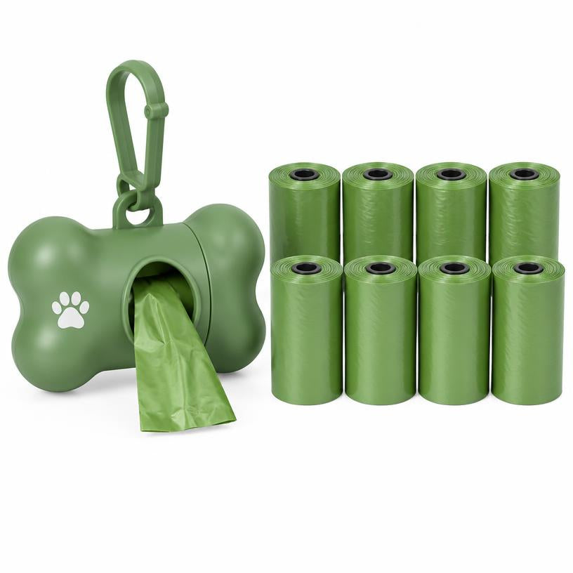 Dispensador de Bolsas + 8 Rollos